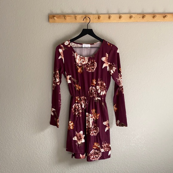 French Grey Dresses & Skirts - NWOT FRENCH GREY Floral Wrap Dress